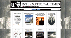 Desktop Screenshot of internationaltimes.it