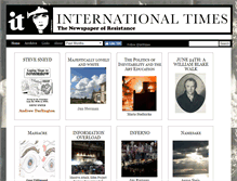 Tablet Screenshot of internationaltimes.it